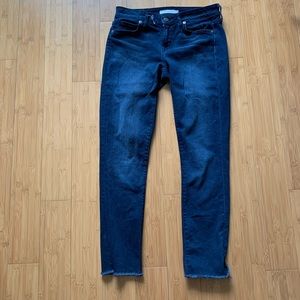 Rich & Skinny Frayed Bottom Jeans